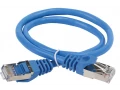            ITK Коммутациялық сым (патч-корд) санат 5E FTP LSZH 1м көк    